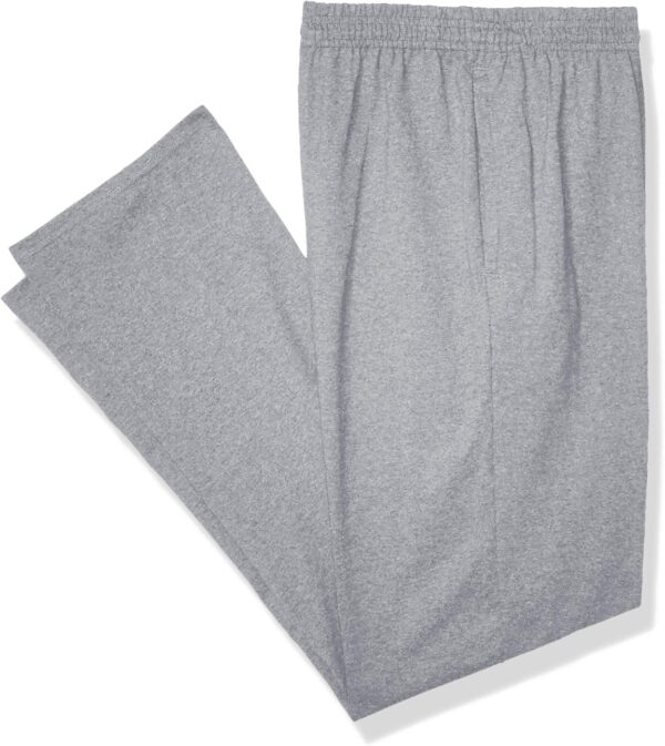 Hanes Essentials Sweatpants, Men’s Cotton Jersey Pants with Pockets, 33”