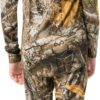 Realtree Boys' Performance Thermal Underwear Long Johns Base Layer Set