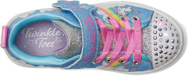 Skechers Girls' Twinkle Sparks-Jumpin' CLOU Sneaker