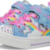Skechers Girls' Twinkle Sparks-Jumpin' CLOU Sneaker