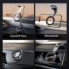 SYNCWIRE for MagSafe Car Mount - [360° Rotation] Magnetic Phone Holder for Car, Adjustable Metal Arm, Ultra Magnet, Car Magnet Phone Mount for Dashboard, Fit for iPhone 16 15 14 13 Pro Max &All Phones