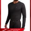 Spyder Men's Thermal Underwear Set - 2 Piece Brushed Back Fleece Lined Long Johns Base Layer Set for Men (Sizes: S-XL)