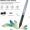 HUION Inspiroy H640P Drawing Tablet, 6x4 inch Digital Art with Battery-Free Stylus, 8192 Pen Pressure, 6 Hot Keys, Graphics Tablet for Drawing, Writing, Design, Teaching, Work with Mac, PC & Mobile