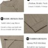COOFANDY Men's Henley T-Shirt Long Sleeve Casual Lightweight Pullover Shirts Soft Stretch Basic Tees Fall Tops