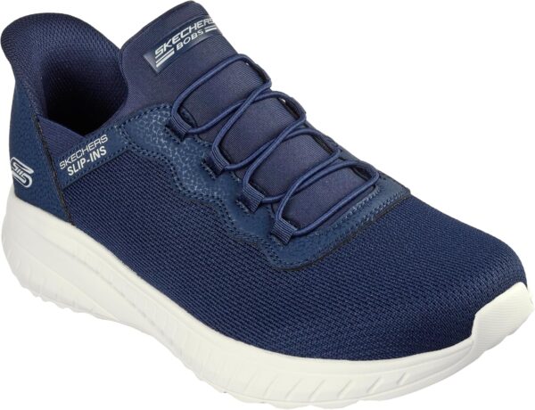 Skechers Men's Hands Free Slip-ins Bobs Squad Chaos-Daily Hype Sneaker
