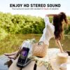 Cell Phone Stand with Wireless Bluetooth Speaker, Gifts for Men/Women/Dad/Mom/Her/Him, Adjustable Tablet Holder, Anti-Slip Design with HD Surround Sound, Compatible with iPhone/iPad/Samsung