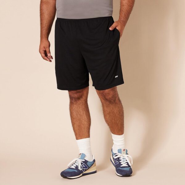 Amazon Essentials Men's Performance Tech Loose-Fit Lightweight Shorts (Available in Big & Tall), Pack of 2