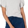 Amazon Essentials Women's Classic-Fit Twist Sleeve Crewneck T-Shirt