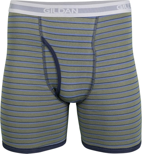 Gildan Mens Underwear Boxer Briefs, Multipack