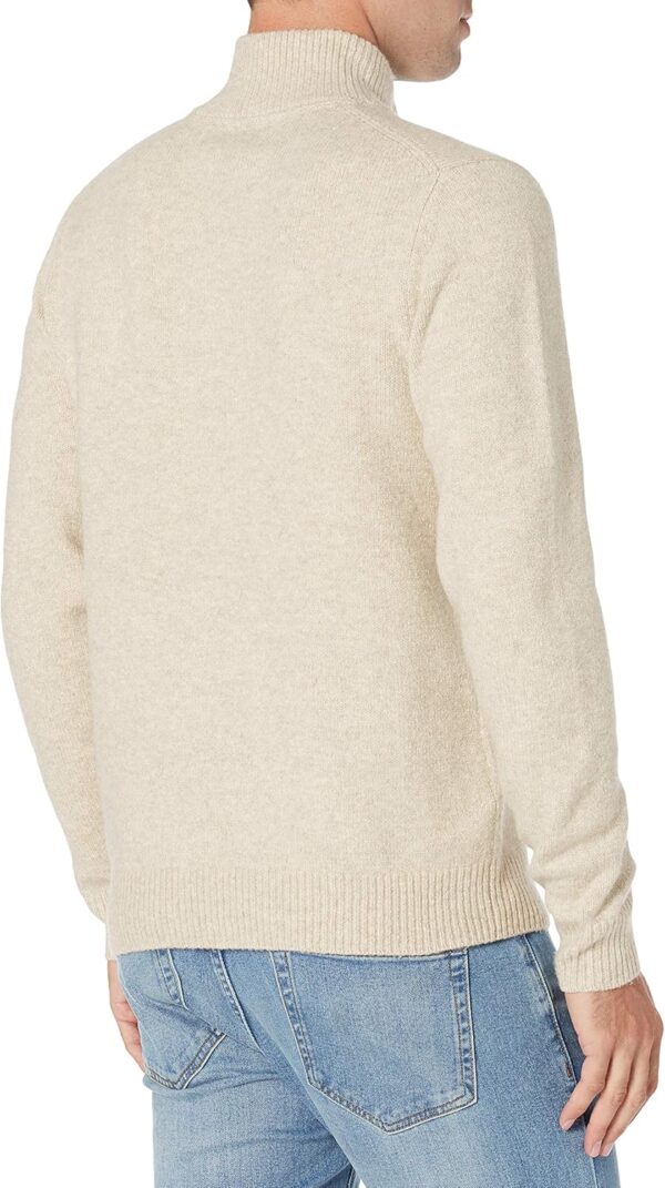 Amazon Essentials Men's Long-Sleeve Soft Touch Quarter-Zip Sweater