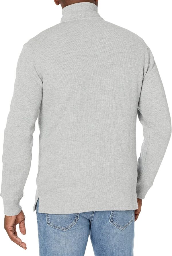 Amazon Essentials Men's Quarter-Zip French Rib Sweater