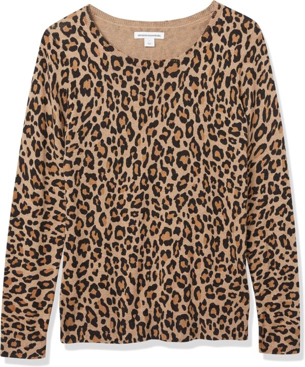 Amazon Essentials Women's Long-Sleeve Lightweight Crewneck Sweater (Available in Plus Size)